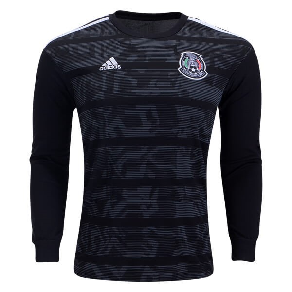 Camiseta Mexico 1ª Kit ML 2019 Negro